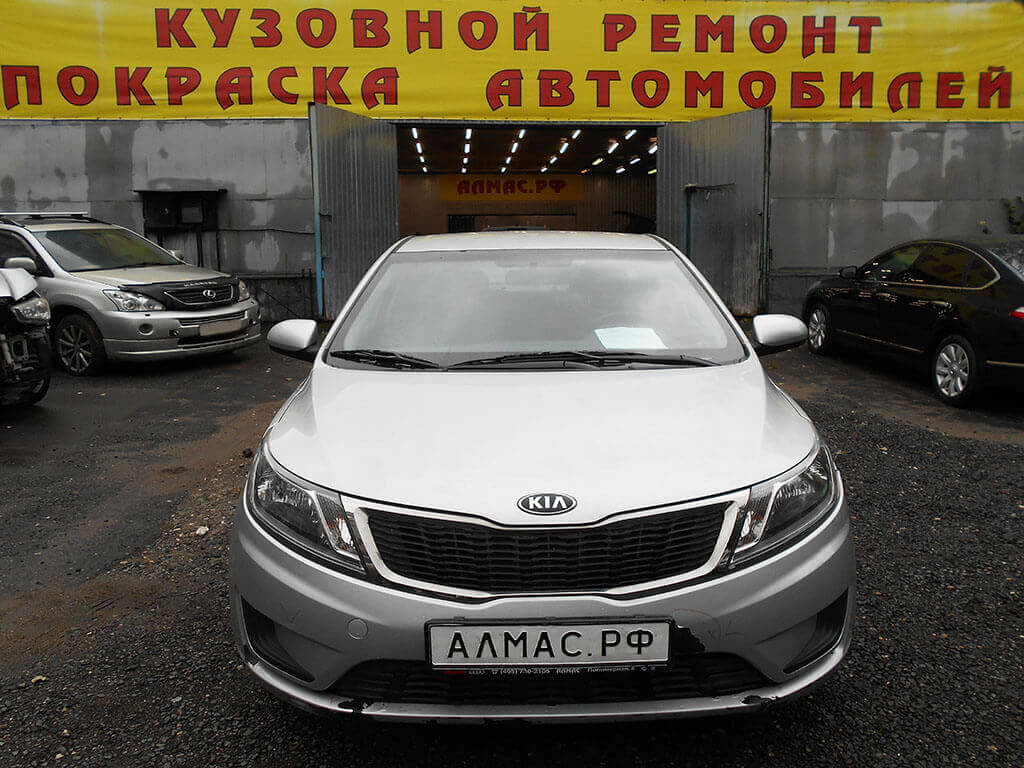 Покраска KIA Rio 🚗 КИА Рио | Москва | ВАО 👍 Алмас